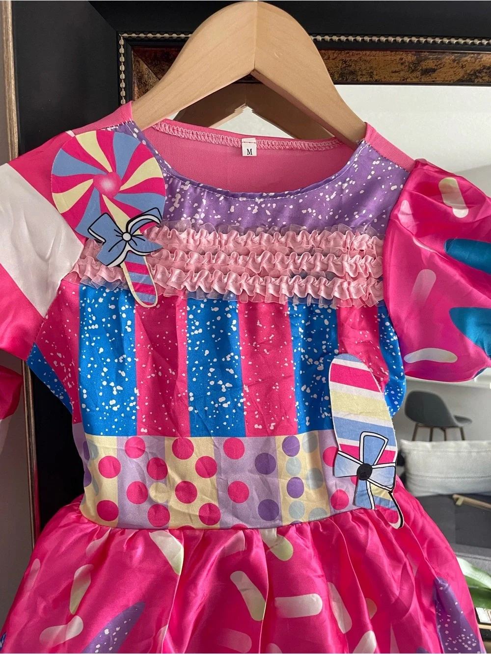Rainbow Candy Princess Costume Dress Size Medium Sweet Candy Halloween Costume